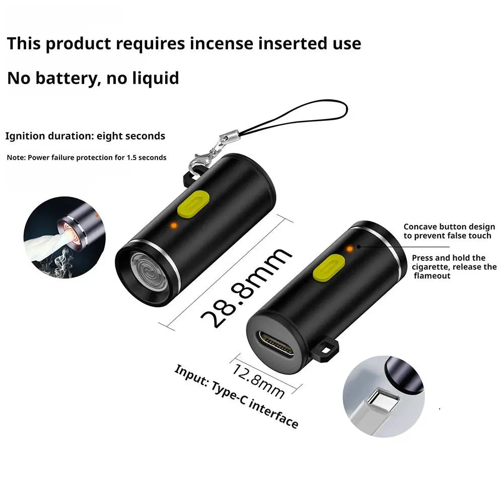 Pocket Igniter — Allume-cigare USB-C sans flamme – photo 7
